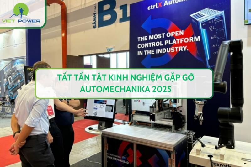 Tất Tần Tật Kinh Nghiệm Gặp Gỡ Automechanika 2025