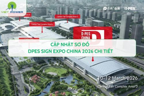 Cập Nhật Sơ Đồ Dpes Sign Expo China 2026 Chi Tiết