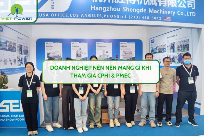 Doanh Nghiệp Nên Nên Mang Gì Khi Tham Gia CPHI & PMEC