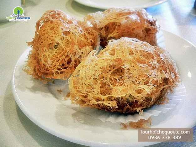 bánh khoai môn chiên giòn