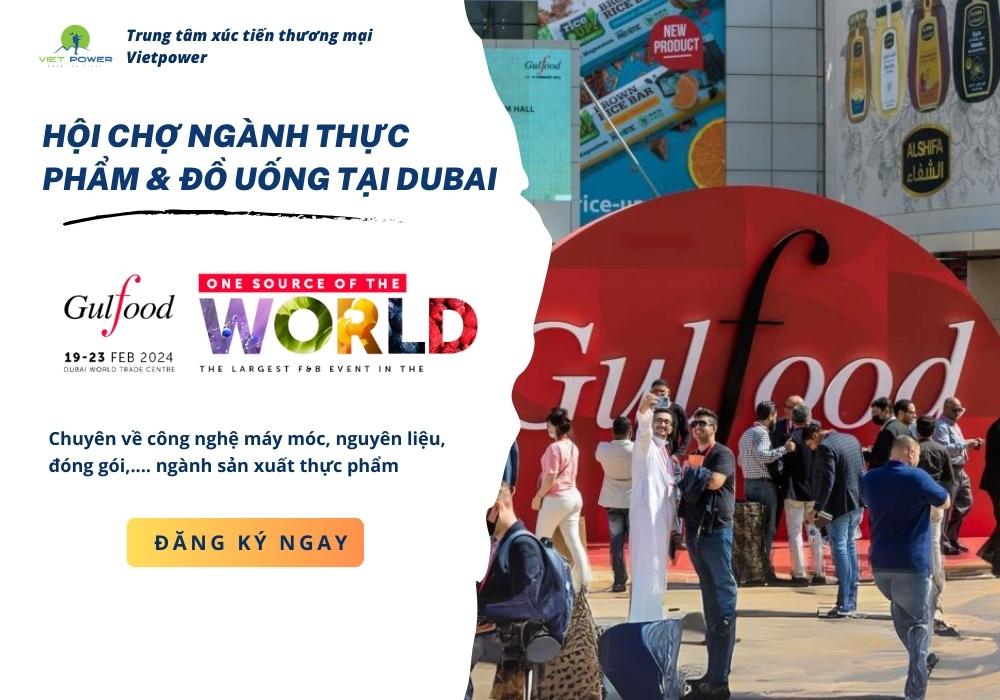 Tour Hội Chợ Quốc Tế Gulfood 2026 – Dubai – 6 ngày 5 đêm