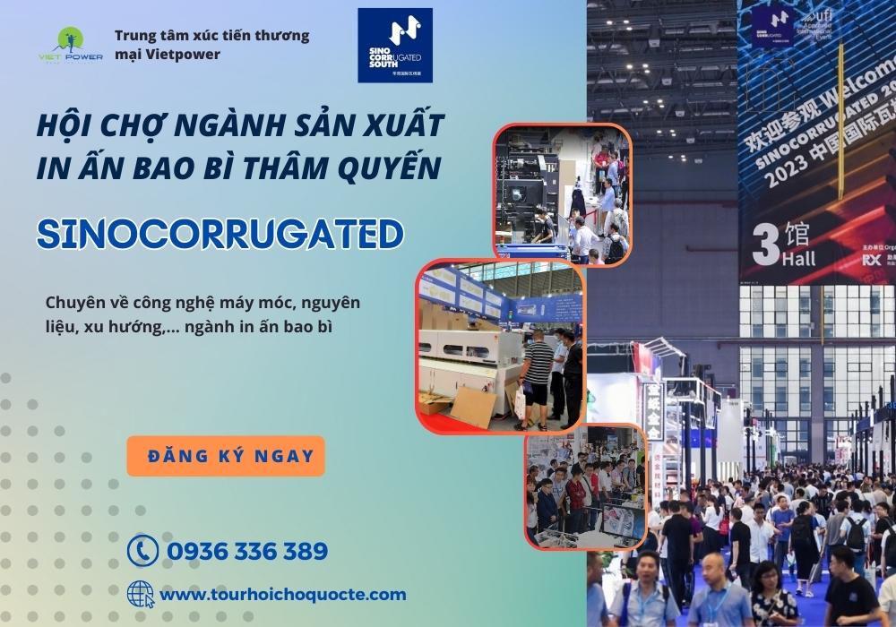 SINOCORRUGATED - Hội Chợ Ngành Sản Xuất In Ấn Bao Bì Trung Quốc